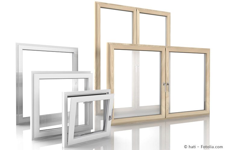 Auswahl an Fensterrahmen aus Holz