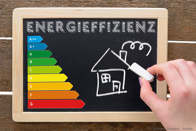 Grafik zur Energieeffizienz bei Fenstern